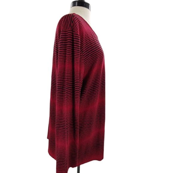 Habitat deep red and black stripe popover tunic XXL - Picture 6 of 10